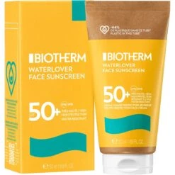 Biotherm Waterlover Face Sunscreen SPF 50+ - 50 Ml -Biotherm Salgsbutik biotherm waterlover face sunscreen spf 50 50 ml 1646138044