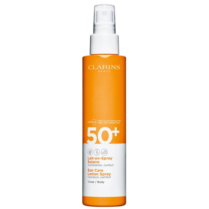 Clarins Sun Care Body Lotion Spray SPF 50+ - 150 Ml 3 Clarins Sun Care Body Lotion Spray SPF 50+ - 150 Ml