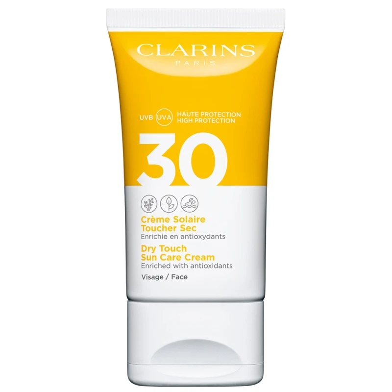 Clarins Sun Care Face Cream Dry Touch SPF 30 - 50 Ml 3 Clarins Sun Care Face Cream Dry Touch SPF 30 - 50 Ml