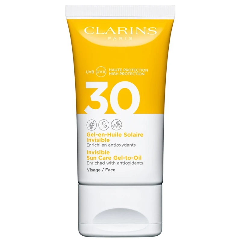 Clarins Sun Care Face Gel-To-Oil SPF 30 - 50 Ml 3 Clarins Sun Care Face Gel-To-Oil SPF 30 - 50 Ml