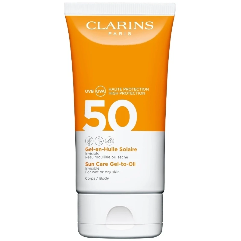 Clarins Sun Care Gel-To-Oil SPF 50 - 150 Ml 3 Clarins Sun Care Gel-To-Oil SPF 50 - 150 Ml