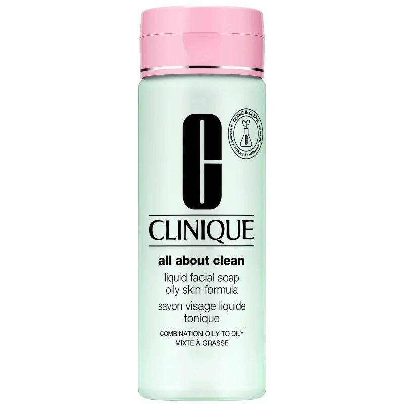 Clinique Liquid Facial Soap Cleanser Oily Skin 200 Ml 3 Clinique Liquid Facial Soap Cleanser Oily Skin 200 Ml