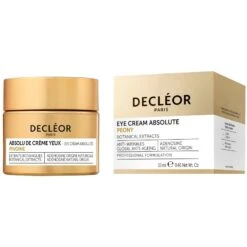 DECLÉOR Decléor Peony Eye Cream Absolute 15 Ml -Biotherm Salgsbutik decleor white magnolia eye cream absolute 15 ml 1578559680