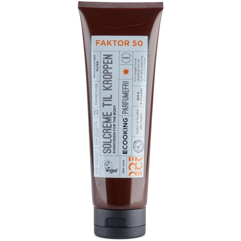 Ecooking Sunscreen Til Kroppen SPF 50 - 250 Ml 3 Ecooking Sunscreen Til Kroppen SPF 50 - 250 Ml