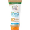 Garnier Ambre Solaire Sensitive Advanced Hypoallergenic Kids Lotion SPF 50+ - 175 Ml -Biotherm Salgsbutik garnier ambre solaire sensitive advanced hypoallergenic kids lotion spf 50 175 ml 1679897872