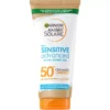 Garnier Ambre Solaire Sensitive Advanced Sun Lotion SPF 50+ - 175 Ml -Biotherm Salgsbutik garnier ambre solaire sensitive advanced sun lotion spf 50 175 ml 1679896730