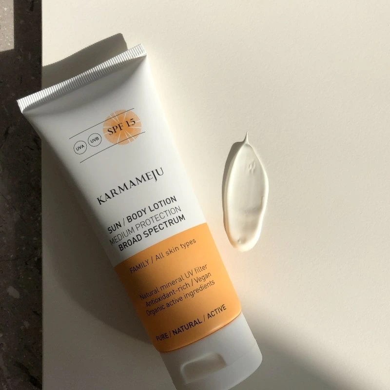 Karmameju SUN Body Lotion SPF 15 - 200 Ml 4 Karmameju SUN Body Lotion SPF 15 - 200 Ml - Billede 2