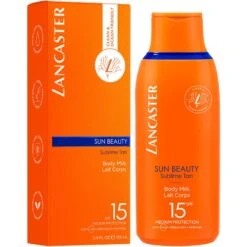 Lancaster Sun Beauty Body Milk SPF 15 - 175 Ml -Biotherm Salgsbutik lancaster sun beauty body milk spf 15 175 ml 1654154732
