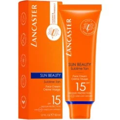 Lancaster Sun Beauty Face Cream SPF 15 - 50 Ml -Biotherm Salgsbutik lancaster sun beauty face cream spf 15 50 ml 1654154845