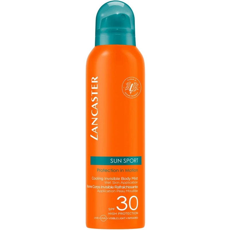 Lancaster Sun Sport Cooling Invisible Body Mist SPF 30 - 200 Ml 3 Lancaster Sun Sport Cooling Invisible Body Mist SPF 30 - 200 Ml