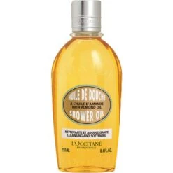 L'Occitane Almond Cleansing & Softening Shower Oil 250 Ml