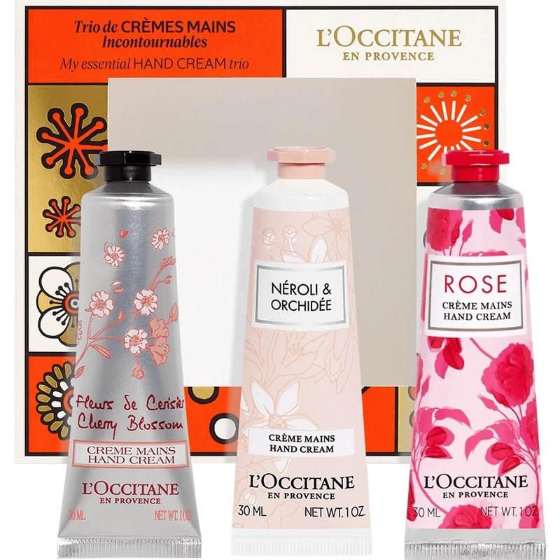 L'Occitane Hand Cream Trio Gift Set (Limited Edition) 3 L'Occitane Hand Cream Trio Gift Set (Limited Edition)