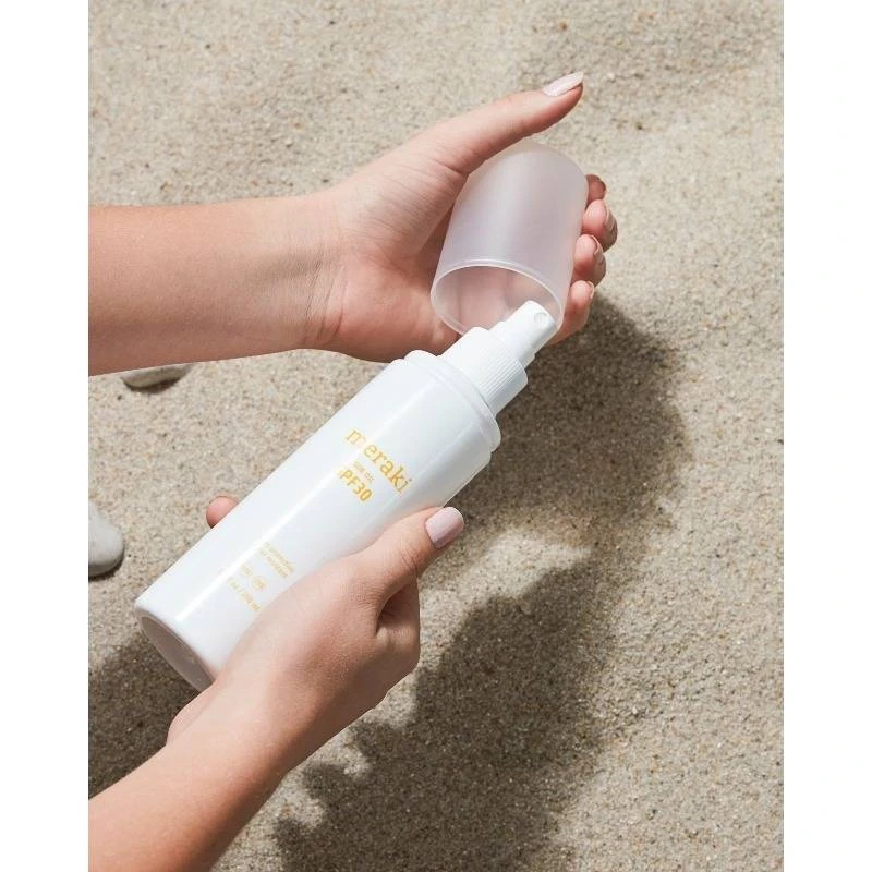 Meraki Sun Oil Mildly Scented SPF 30 200 Ml 4 Meraki Sun Oil Mildly Scented SPF 30 200 Ml - Billede 2