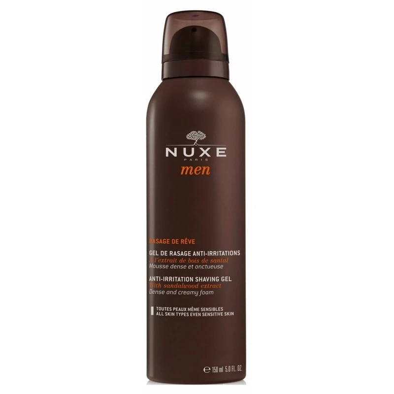 Nuxe Men Anti-Irritation Shaving Gel 150 Ml. 3 Nuxe Men Anti-Irritation Shaving Gel 150 Ml.