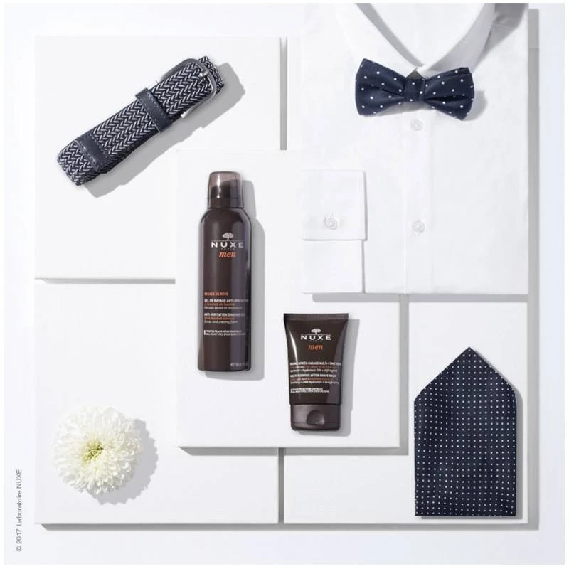 Nuxe Men Anti-Irritation Shaving Gel 150 Ml. 4 Nuxe Men Anti-Irritation Shaving Gel 150 Ml. - Billede 2