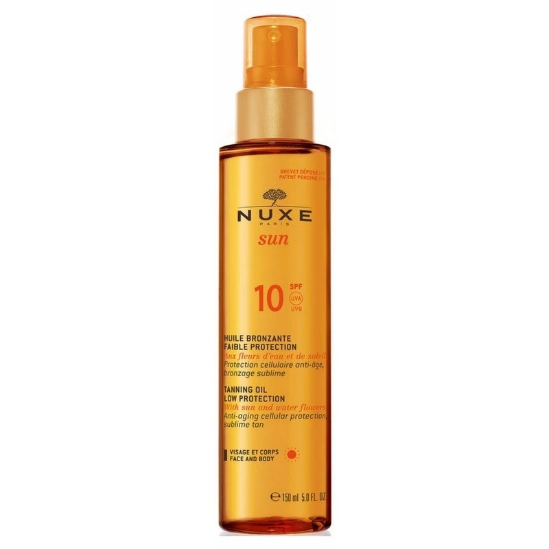 Nuxe Sun Tanning Oil Low Protection SPF 10 - 150 Ml 3 Nuxe Sun Tanning Oil Low Protection SPF 10 - 150 Ml