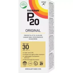 P20 Riemann Original Sun Protection Spray SPF 30 - 200 Ml -Biotherm Salgsbutik p20 riemann original sun protection spray spf 30 200 ml 1675857808