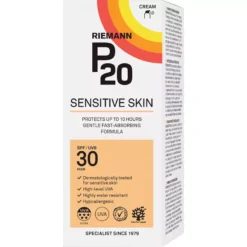P20 Riemann Sensitive Skin Sun Protection Cream SPF 30 - 200 Ml -Biotherm Salgsbutik p20 riemann sensitive skin sun protection cream spf 30 200 ml 1675864451