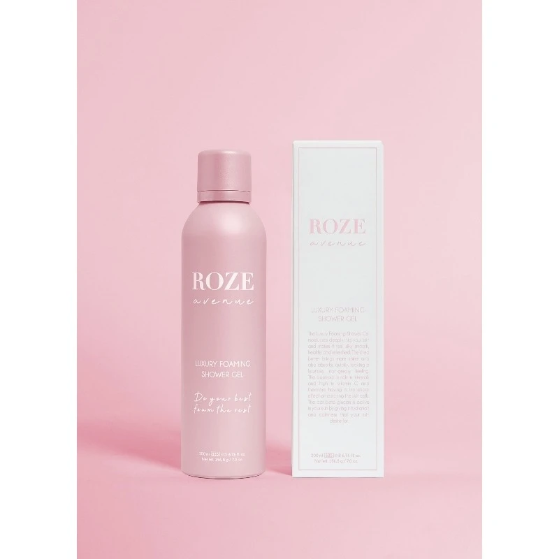 ROZE Avenue Luxury Foaming Shower Gel 200 Ml 3 ROZE Avenue Luxury Foaming Shower Gel 200 Ml - Billede 2