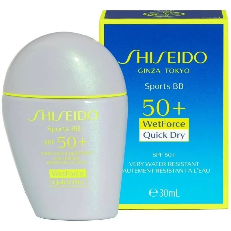 Shiseido Sports BB Cream SPF50+ 30 Ml - Dark 4 Shiseido Sports BB Cream SPF50+ 30 Ml - Dark - Billede 2