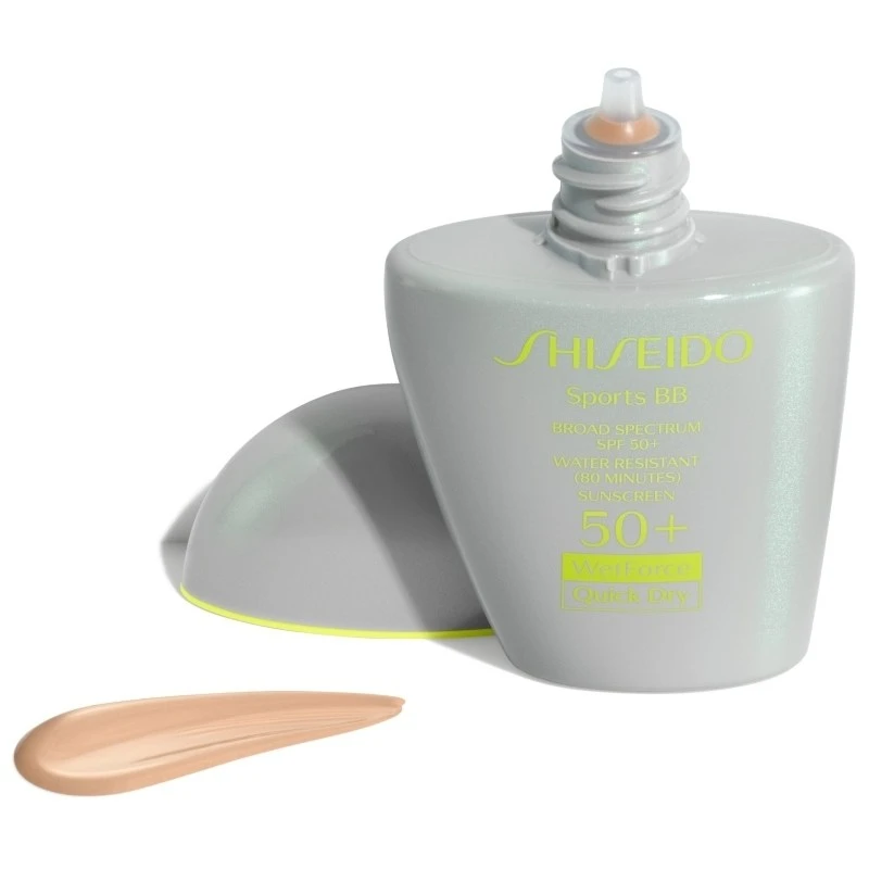 Shiseido Sports BB Cream SPF50+ 30 Ml - Medium 5 Shiseido Sports BB Cream SPF50+ 30 Ml - Medium - Billede 3